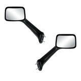 Pair Left+Right Side Black Foldable Hood Mirror for 18-26 International LT RH 3787835C92 - view 1