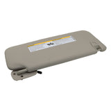 Gray Left Driver Sun Visor with Light for 2007-2014 Chevrolet GMC Cadillac 22850306
