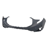 Primed Front Upper Bumper Cover with Park Assist for 2018-2021 GMC Terrain 84418636