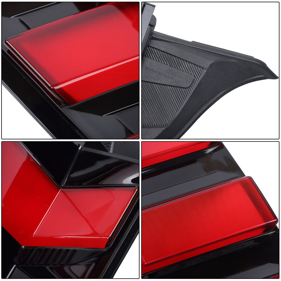 Black LED Tail Light Pair for 2024-2025 Ford Mustang PR3Z13405D PR3Z13404B