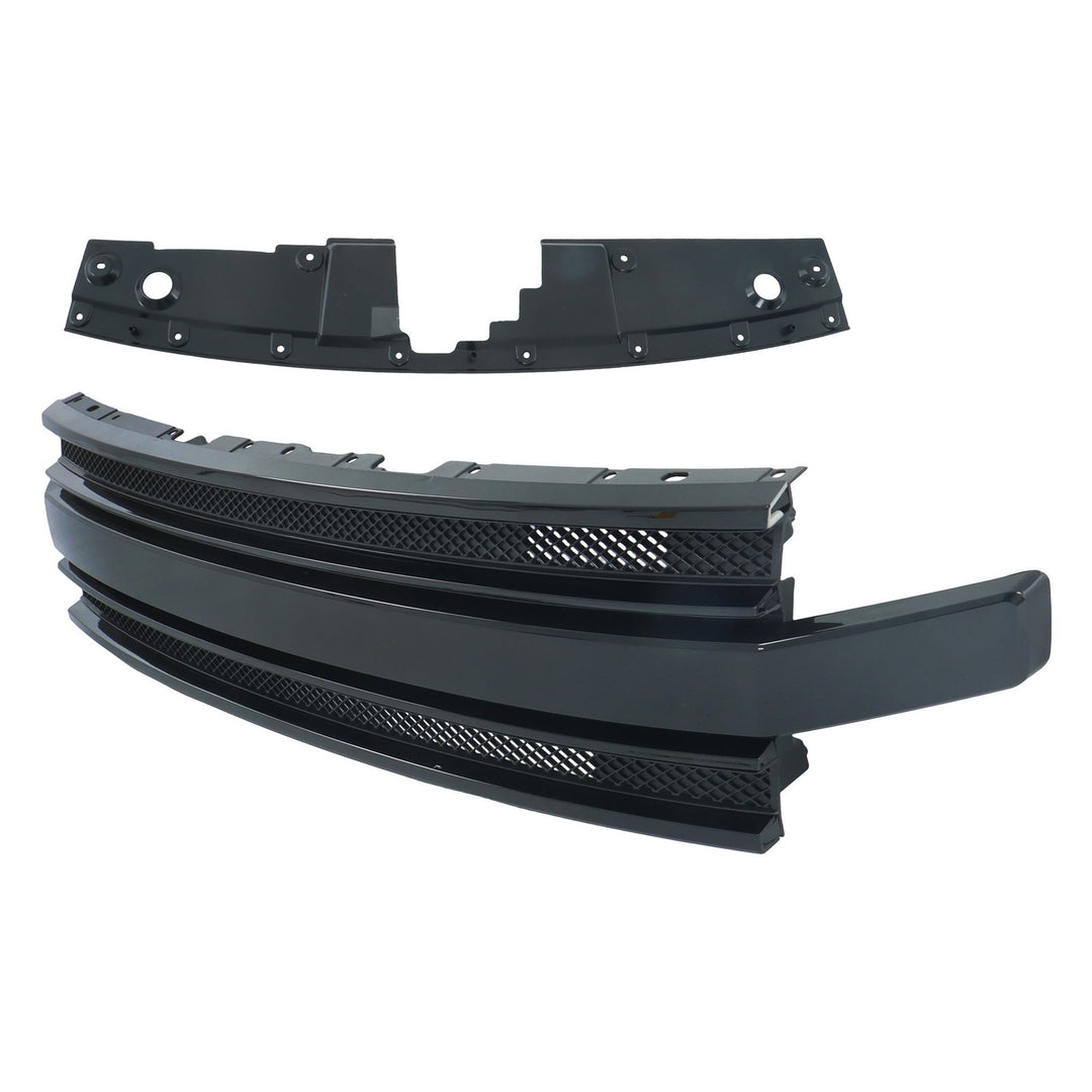 Gloss Black Front Grille for 2013-2019 Ford Flex