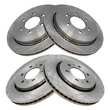 Front and Rear Brake Rotor Set for 2007-2017 Ford Expedition Lincoln Navigator