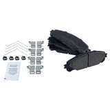 Front Ceramic Brake Pad and Rotor Kit for Toyota Highlander Sienna and Lexus RX NX