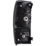 Tail Light For 2020-2023 Tacoma Limited Chrome Bezel-Clear Back-Up Light Set 6222-0104LR - product image