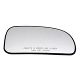 Passengers Side Mirror Glass Fit Buick Rainier Oldsmobile Bravada 97X Non-Heated