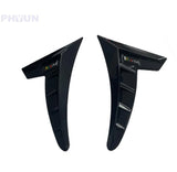 Universal Glossy Black Sports Car Fender Side Wing Air Vent Cover Trim Sticker – product image 2