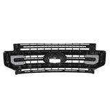 Front Grille Gloss Black for 2020-2022 Ford F-250 F-350 Super Duty LC3Z-8200-EA