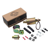 Universal 6 Volt Carbureted Electric Fuel Pump Inline w/ Installation Kit E8011 U886-9092 - product image