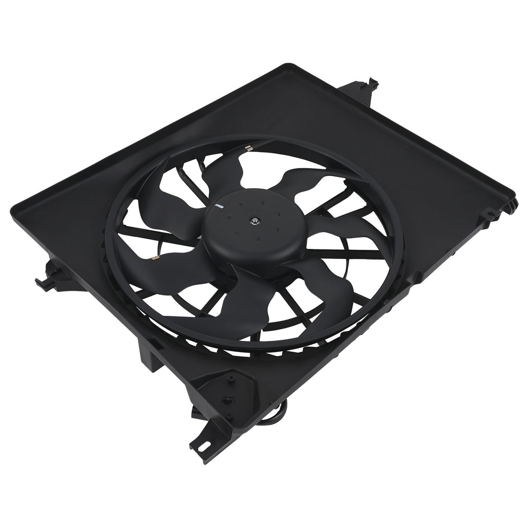 Radiator Cooling Fan Assembly for 2013-2018 Hyundai Santa Fe Sport XL and 2014-2015 Kia Sorento 25380-4Z000