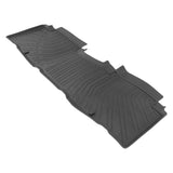 Black TPE Floor Liner Set 3 Piece for 2022-2024 Hyundai Ioniq 5