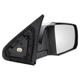 Passenger Side Power Folding Heated Mirror for 2007-2013 Toyota Tundra & 2008-2011 Sequoia, Chrome