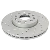 Front Performance Ceramic Pad & Coated Rotor Kit for VW Jetta, Golf, Rabbit, Beetle & Audi A3