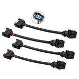 4pcs Fuel Injector Conversion Jumper Harness OBD1 to OBD2 for Adapter Clip Plug EV1 – product image