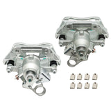 Rear Brake Caliper Pair with Brackets for 2011-2014 Ford Edge 2011-2015 Lincoln MKX 18B5298 18B5299