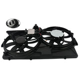Radiator Dual Cooling Fan Assembly with Shroud for 2009 Ford Flex 3.5L 377503320337 – product image 3