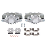 Rear Brake Caliper Pair with Brackets for 1998-2004 Chevrolet S10 Blazer GMC Jimmy