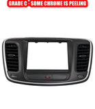 2015-2017 Chrysler 200 OEM Dash Radio Bezel Trim Vent Hazard Surround Black 8.4 P68160143AA - product image
