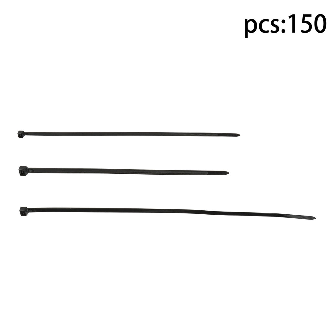 Nylon Cable Ties 150 Pack Assorted 12 and 18 Inch Heavy Duty