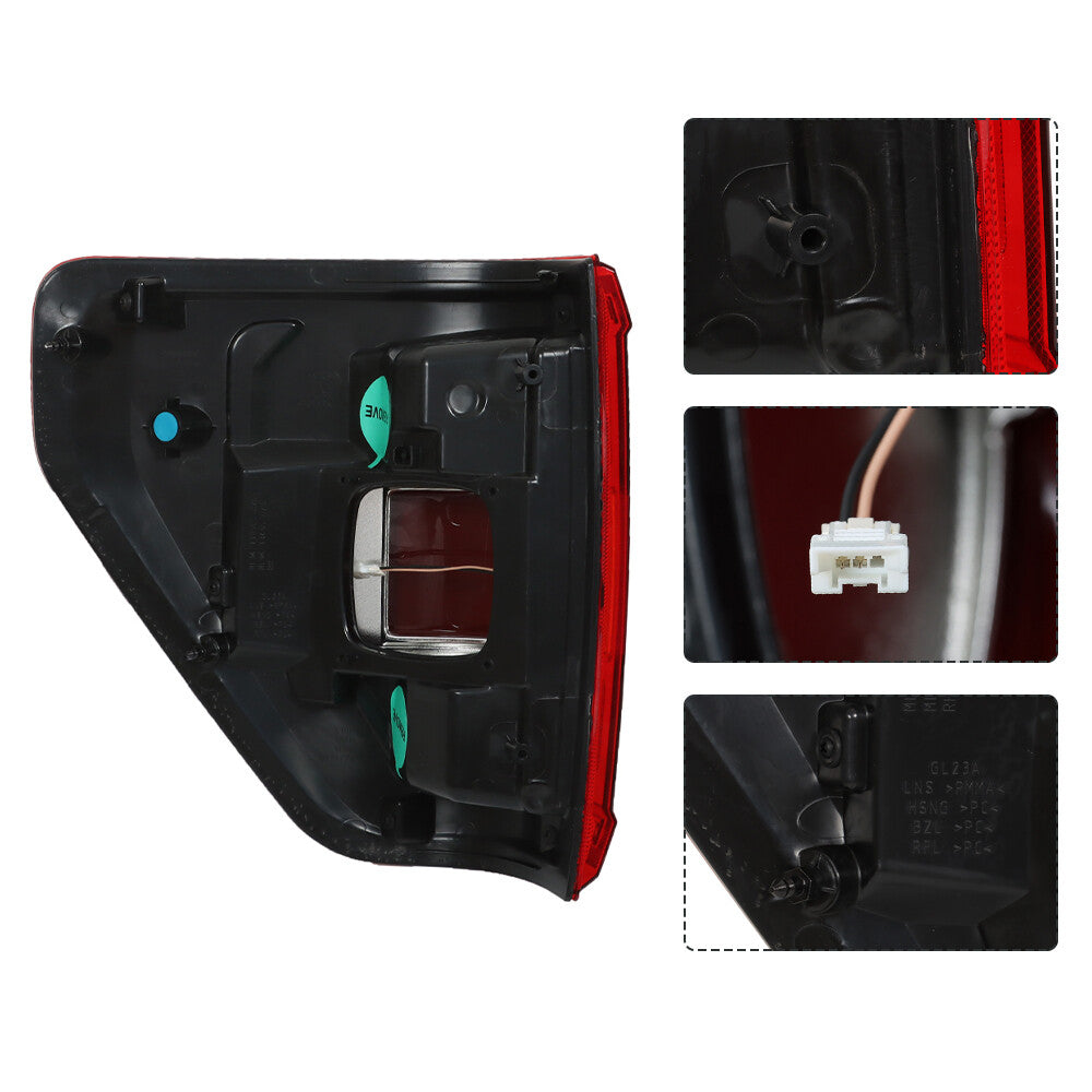 Halogen Tail Light RH Passenger Side for 2021-2023 Ford F-150 ML3Z13404C