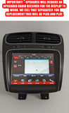2011-2020 Dodge Journey Radio Bezel 8.4" Navigation Display Screen Air Vents 05064993AH OEM - product image