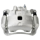 Front Brake Caliper Pair with Brackets for 2007-2012 Nissan Versa & 2009-2014 Cube