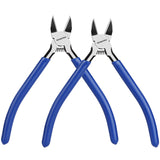 WORKPRO 2-Pack 6 Inch Spring-Loaded Precision Flush Cutters