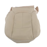 Driver Bottom and Top Leather Seat Covers Tan for 2009-2014 Ford F-150 Lariat