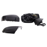 Passenger Side Power Heated Mirror with Blind Spot Indicator for 2018-2020 Subaru Crosstrek