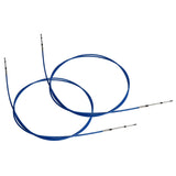 15-Foot Throttle Control Cable Pair for Yamaha Outboard and Inboard Engines EBAY-377463765437 – product image