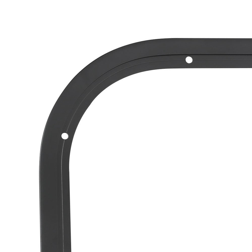 47 x 22 Inch RV Horizontal Sliding Window with Trim Ring for Campers and Trailers