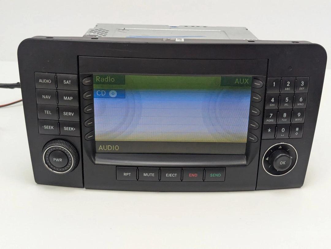 06-07 Mercedes GL320 GL450 GL550 ML350 Sat Radio Navigation Screen Display OEM A1648201679 - product image