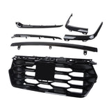 Front Center Grille with Molding Trim for 2023-2025 Honda Pilot 71107T90A10