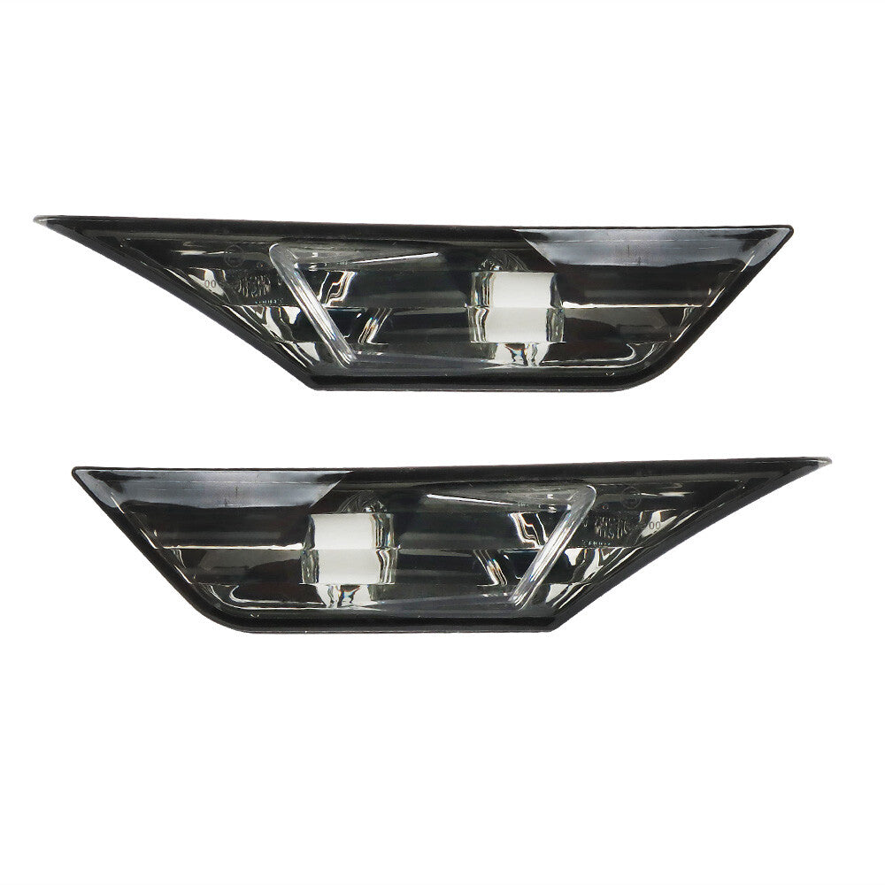 Smoke Side Marker Turn Signal Lights with LED Bulbs for 2016-2020 Honda Civic