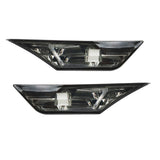 Smoke Side Marker Turn Signal Lights with LED Bulbs for 2016-2020 Honda Civic