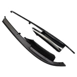 Gloss Black Front Bumper Lip for 2012-2018 BMW 3 Series F30 M Sport