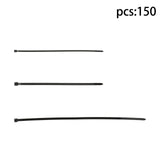 Nylon Cable Ties 150 Pack Assorted 12 and 18 Inch Heavy Duty