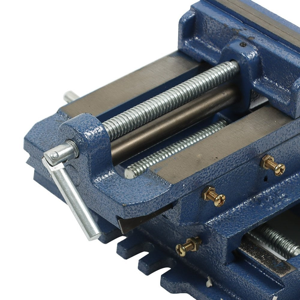 5 Inch Heavy Duty 2-Way Cross Slide Vise for Drill Press and Milling