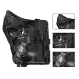 Black Clear-Corner Headlight Pair for 2011-2016 Ford F-250 F-350 F-450 F-550 BC3Z13008E – product image 2