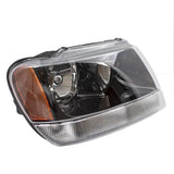 Headlight fits 1999-2004 Grand Cherokee Smoked Bezel-Clear Park Light From 1/02 2221-0134LR - product image