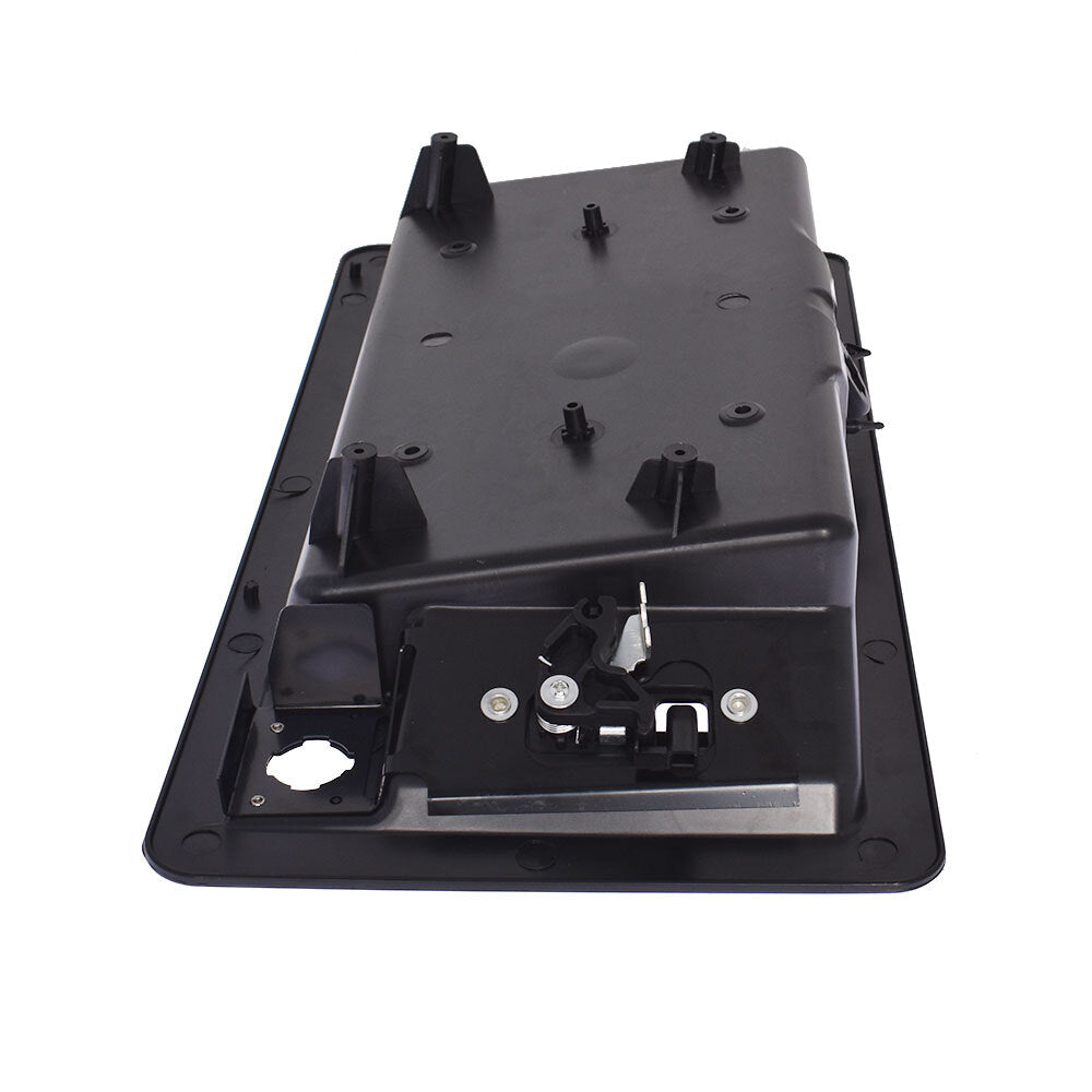 Rear Cargo Door License Plate Bracket with Handle for 1992-2007 Ford E-150 E-250 E-350 6C2Z-15434A20-AA