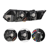 Halogen Headlight Set Driver & Passenger for 2003-2007 Saturn Ion Sedan 10825132 – product image 7