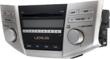 2007-2009 Lexus RX350 OEM AM/FM SAT Radio 6-Disc CD MP3 Player 861200E030 Face AP1811 - product image