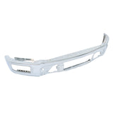 Chrome Steel Front Bumper without Sensor Holes for 2024-2025 Ford F-150