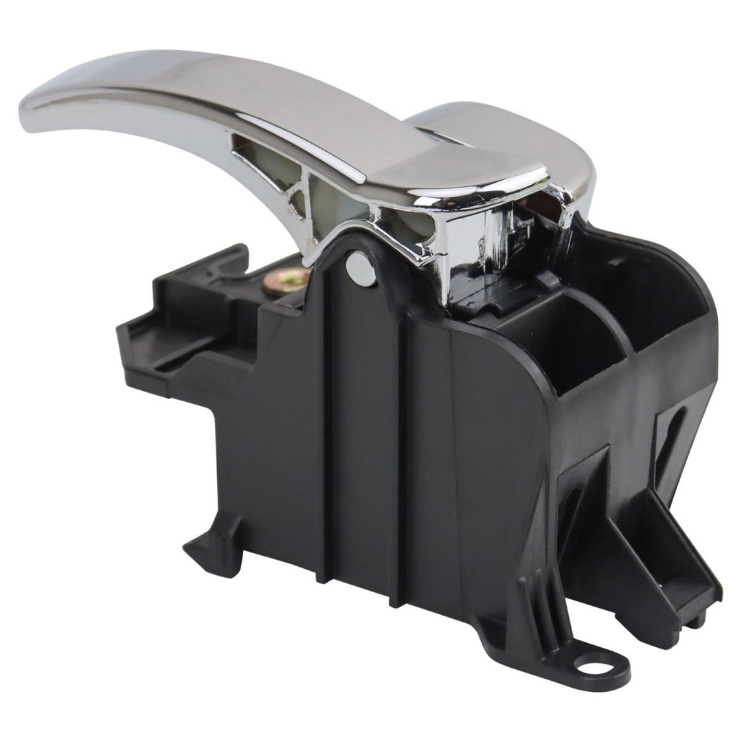 Chrome and Gray Inside Door Handle, Passenger Side, for Nissan Frontier, Pathfinder and Xterra