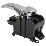 Chrome and Gray Inside Door Handle, Passenger Side, for Nissan Frontier, Pathfinder and Xterra