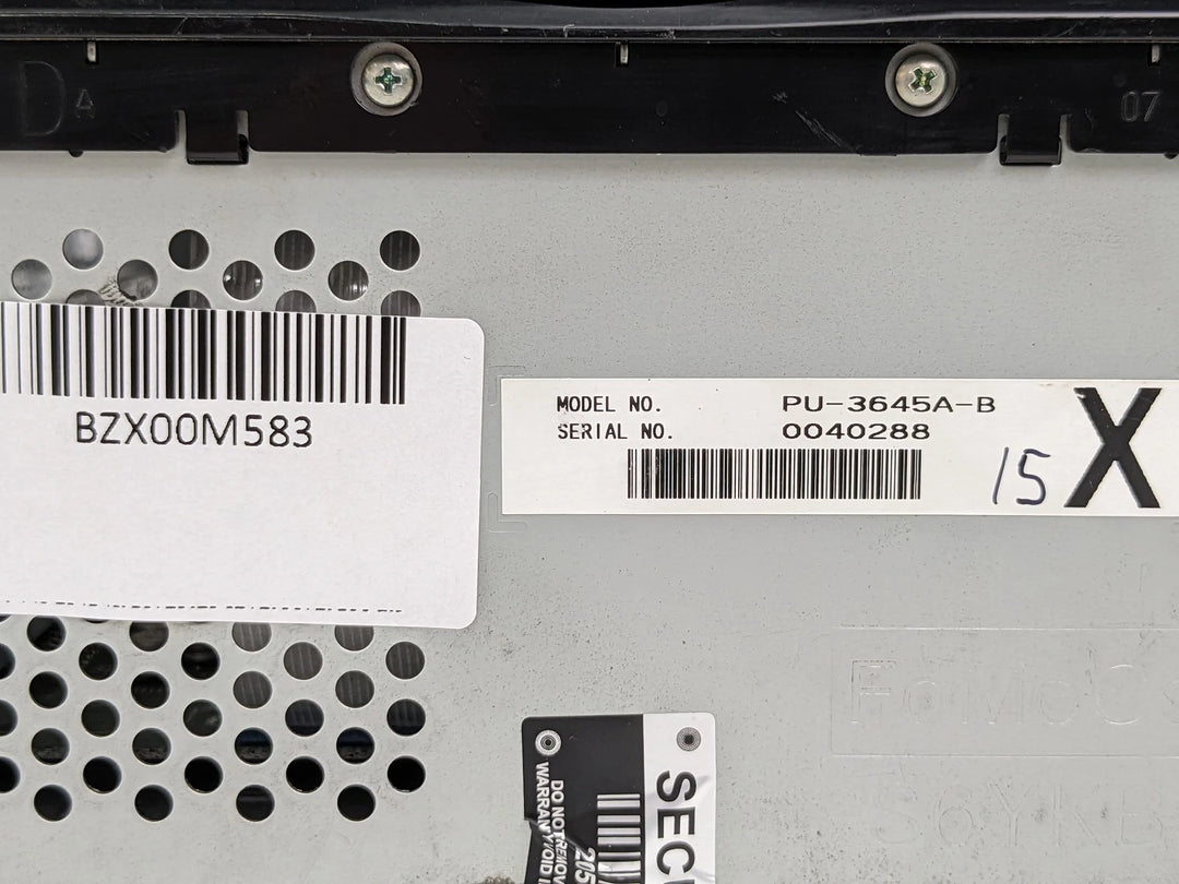 11-14 Ford Mustang Single CD Player AM FM Radio Receiver ER3T-19C107-CB OEM - product image