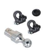 Gooseneck Hitch Ball and Safety Chain Kit for 2016-2020 Silverado Sierra 2500 3500 HD 60692