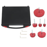 PVC Pipe Reamer Kit 6 Piece 0.75 to 4 Inch for 1/2 Inch Drills