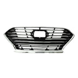 Black Chrome Front Upper Grille for 2018-2020 Hyundai Sonata 86350-C2AB0