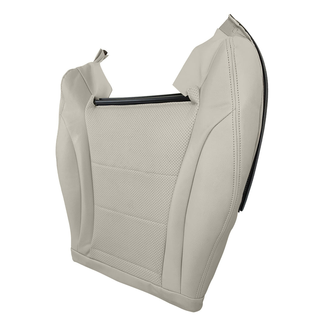 Driver Side Bottom Leather Seat Cover Tan for 2015-2021 Mercedes-Benz C300 C250 C350e